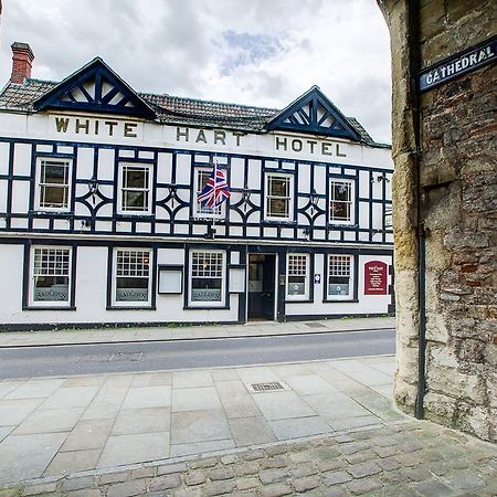 White Hart Inn Wells Bagian luar foto