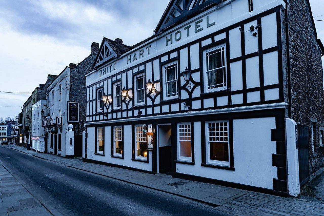 White Hart Inn Wells Bagian luar foto